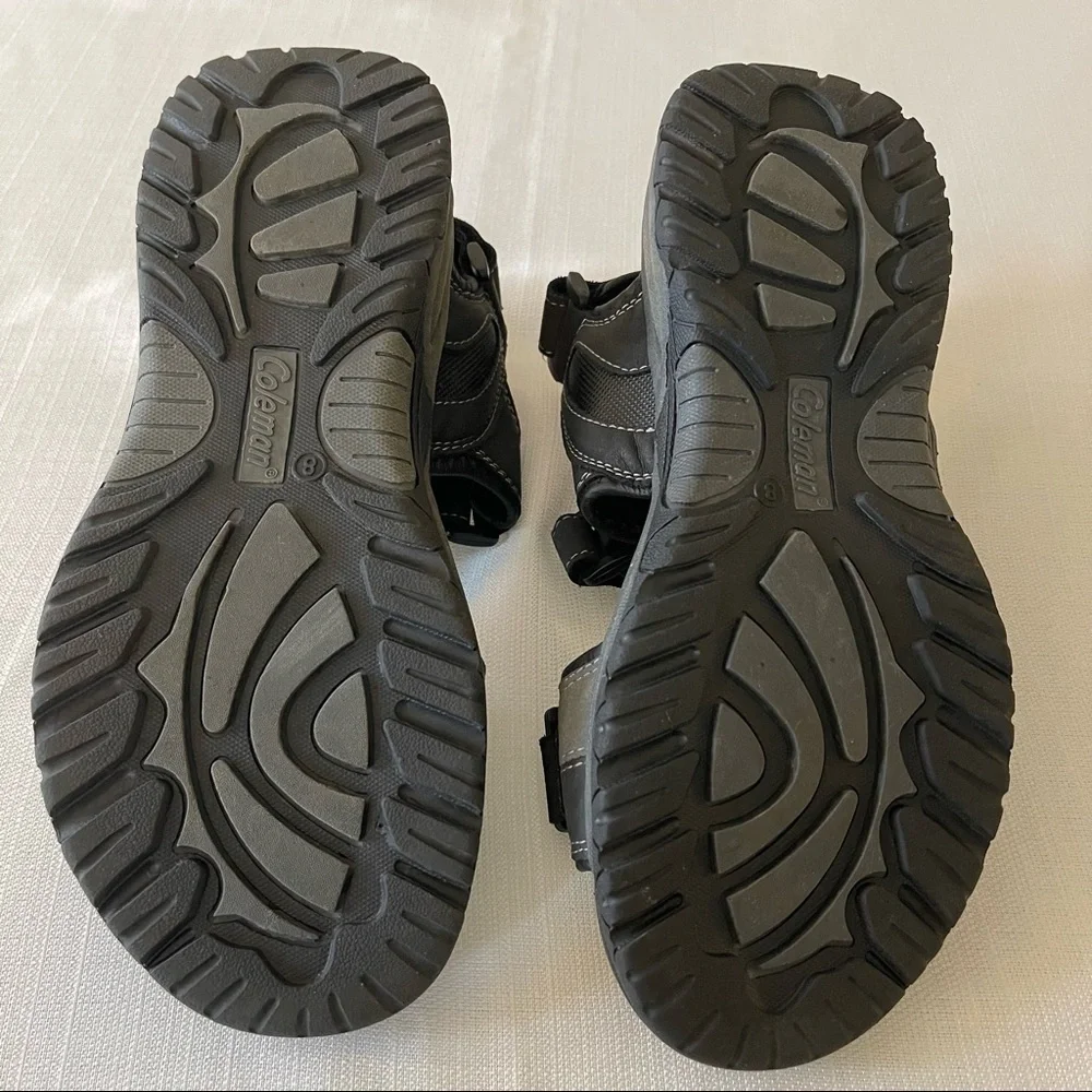 Coleman Excursion Series Men’s Black And Gray Sandals